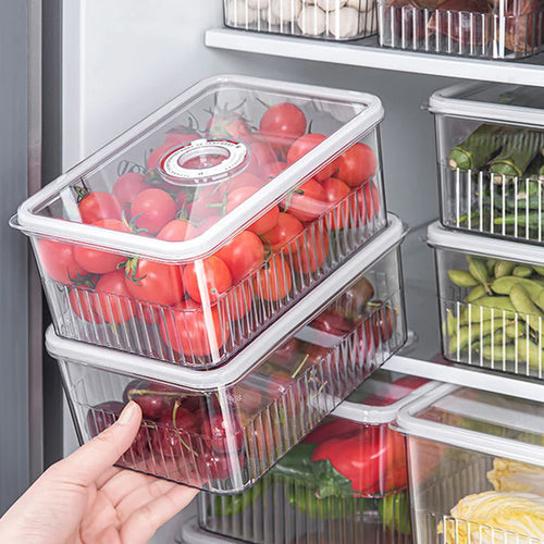 StoraKitchen™ ClearKeep Fridge Storage Bin
